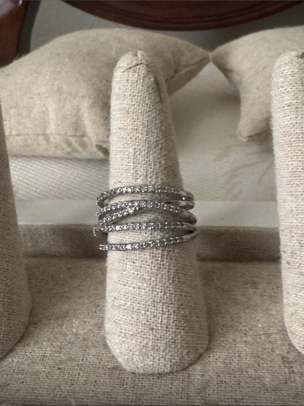 Stella & Dot Stellar Pavé Wrap Ring